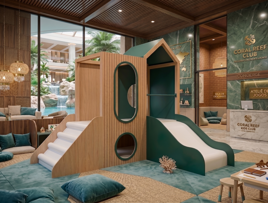 Village en un hotel